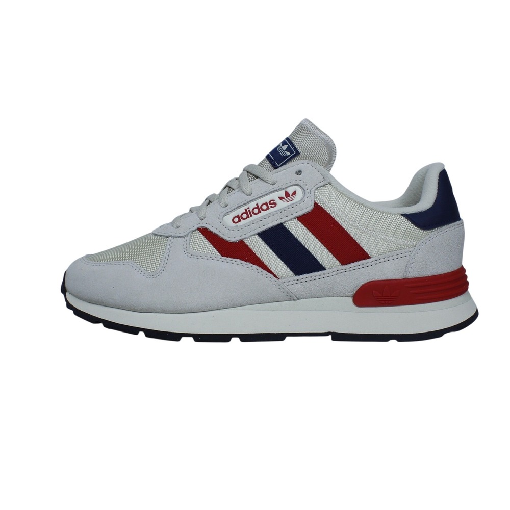 Adidas Treziod 2 Vintage Style Sneakers - Grey/Red/Blue - Size‎ 8.5 US / 8 UK